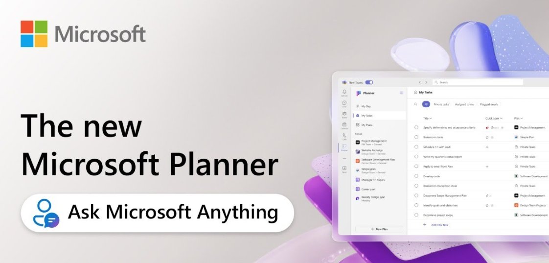 In less than an hour, join in the new @Microsoft *Planner #AMA*. That's right, ask the product team anything! Answering your questions LIVE 10:00am - 11:30am PDT 🕙 msft.it/6010c0X9j Cc @Project @Microsoft365