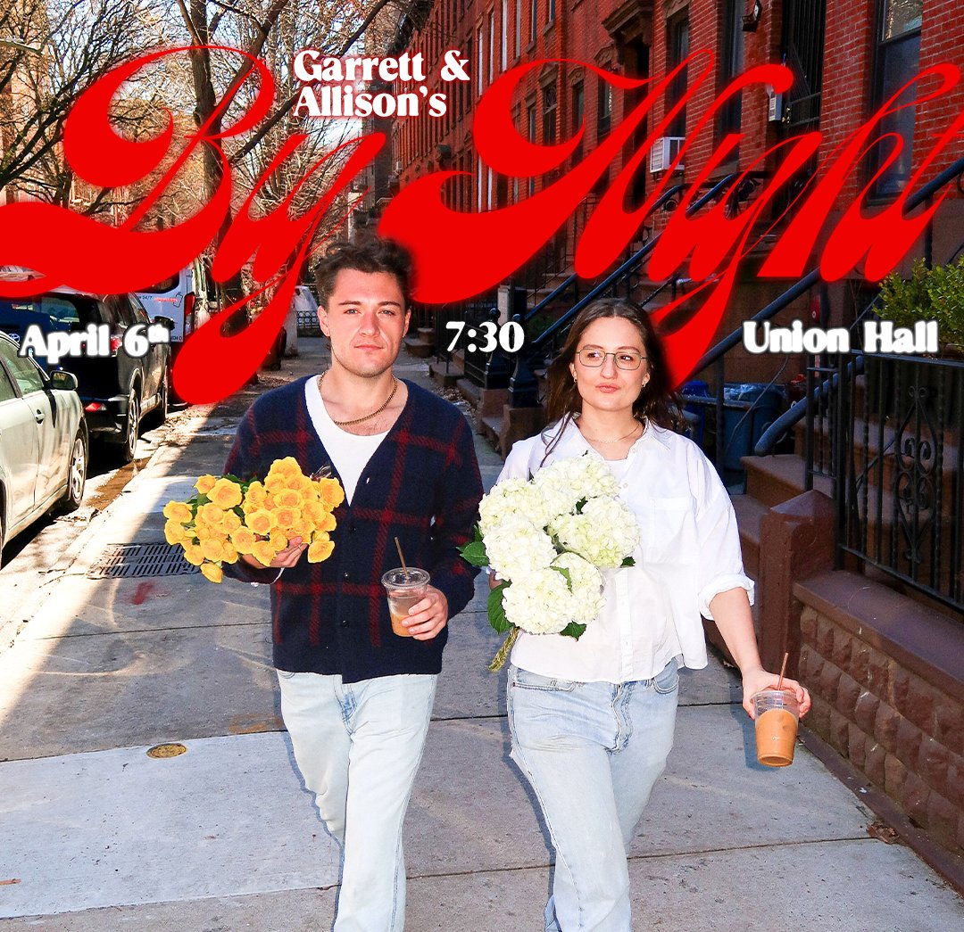 SAT 4/6: Garrett and Allison's Big Night @allisonoconor & @badboygargar present a lineup of the hottest comedians in showbiz! Featuring: 💐@joecastlebaker 💐@longislanddirt 💐@ymmayer 💐@superkeara 💐@dopequeenpheebs 💐@samuelhmorrison 💐@quakerraina 🎟️: tinyurl.com/mvk774sc