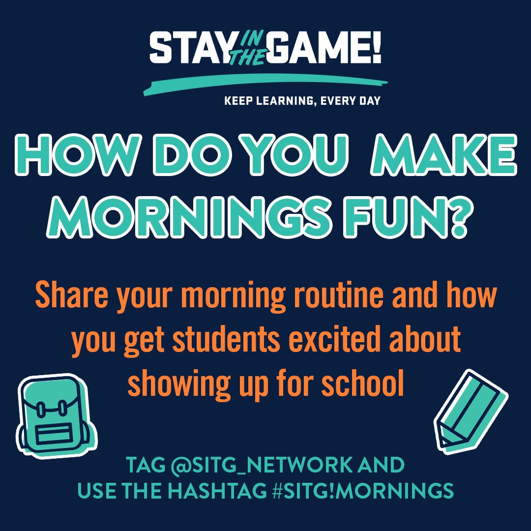 Mark your calendars! Next Wednesday, April 10th, is all about sharing our morning routines! Whether it's a brisk jog, a cozy cup of coffee, or your favorite song, let's show each other how we start our days off on the right foot and get students excited for school!