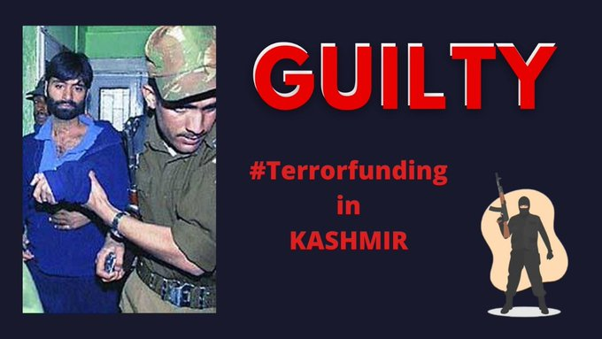 ABhat1987's tweet photo. Separatist leader Yasin Malik pleads guilty before NIA court in a case related to terrorism and secessionist activities in Kashmir.
#Nayakashmir #BadaltaKashmir #Kashmirrejectsterrorism #KashmirWantsPeace 
@DrSJaishankar 
@INCIndia 
@AmitShah https://t.co/F6ChfISR3M