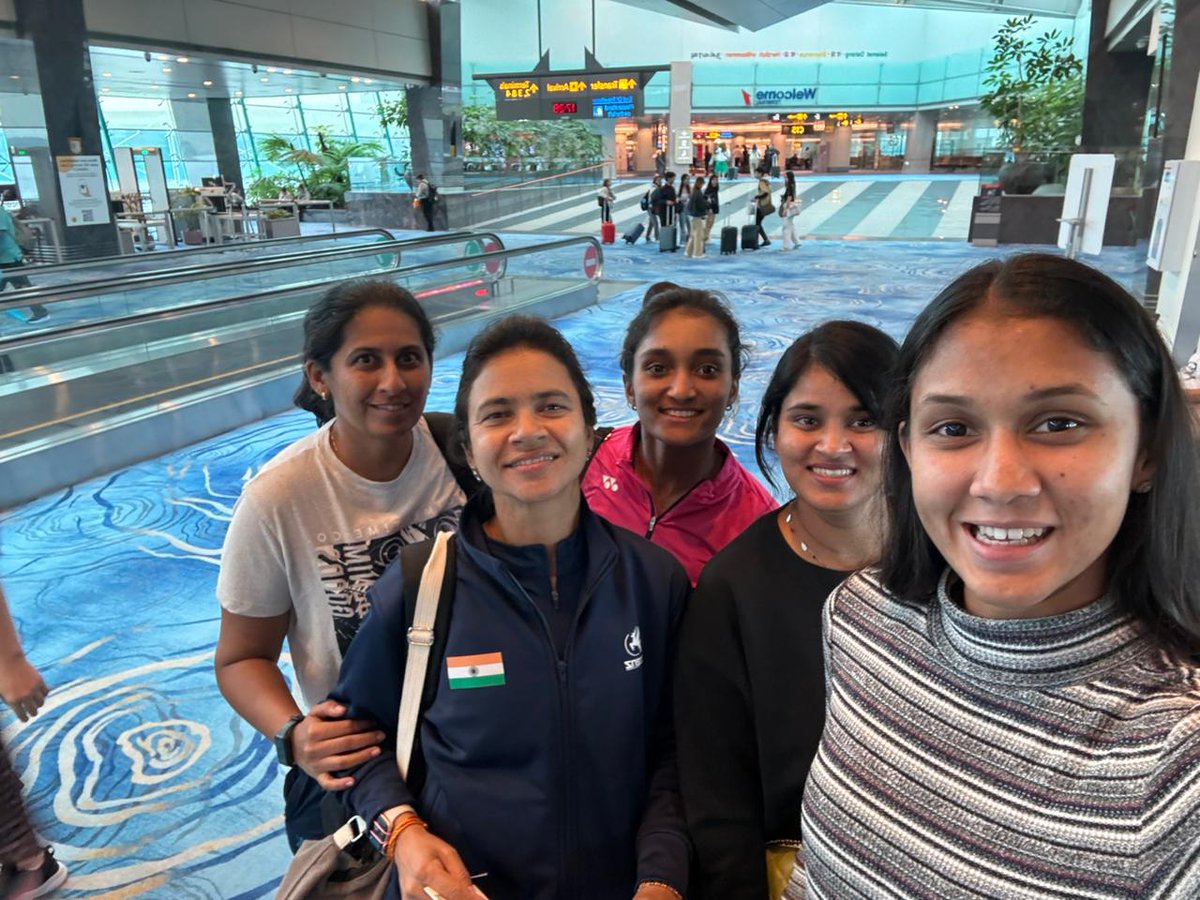 Say Hello to the Champions...🙋🇮🇳 India feature in Asia-Oceania Group I at the BJKC 2024 & will play their group matches in Changsha, China from April 8 to 13. Hosts China, Chinese Taipei, Pacific Oceania and the Republic of Korea are the other teams in the group...🎾 #BJKC