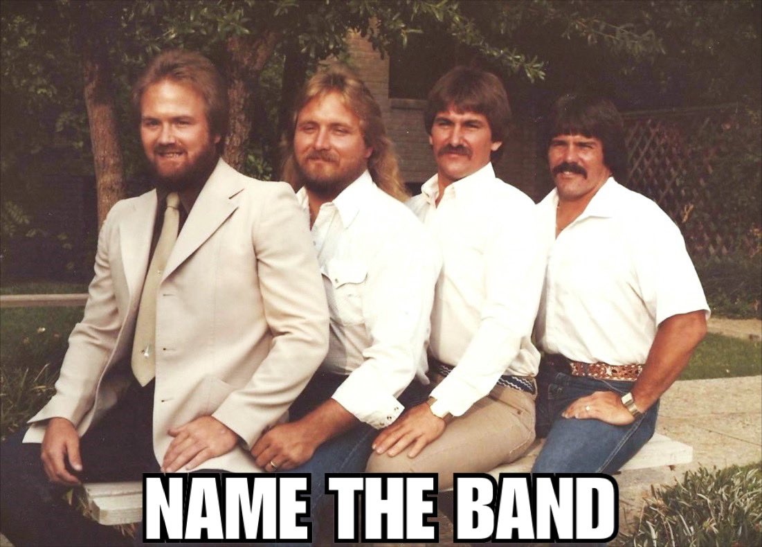 Name The Band It’s Thursday!!! Who’s been waiting for this? It’s Name The Band time. Come up with a name for this band that is not the name of an existing band. The best suggestions will get a “Heck Yeah!”. The worst ones will get a “that’s dull!”. Breaking the rules will…