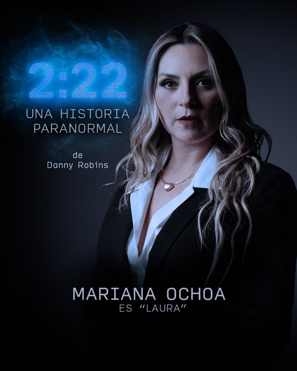 Damos la bienvenida a <a href="/soymarianaochoa/">MARIANA OCHOA</a> quien a partir de sábado 6 de abril podrás ver como “Laura” en “2:22 una historia paranormal”
Corta temporada,
Sábados 6:00 y 8:45, domingos 6:00 pm

📍Teatro Xola

🎟️Boletos en Ticketmaster, taquilla del teatro y 222paranormal.mx/boletos