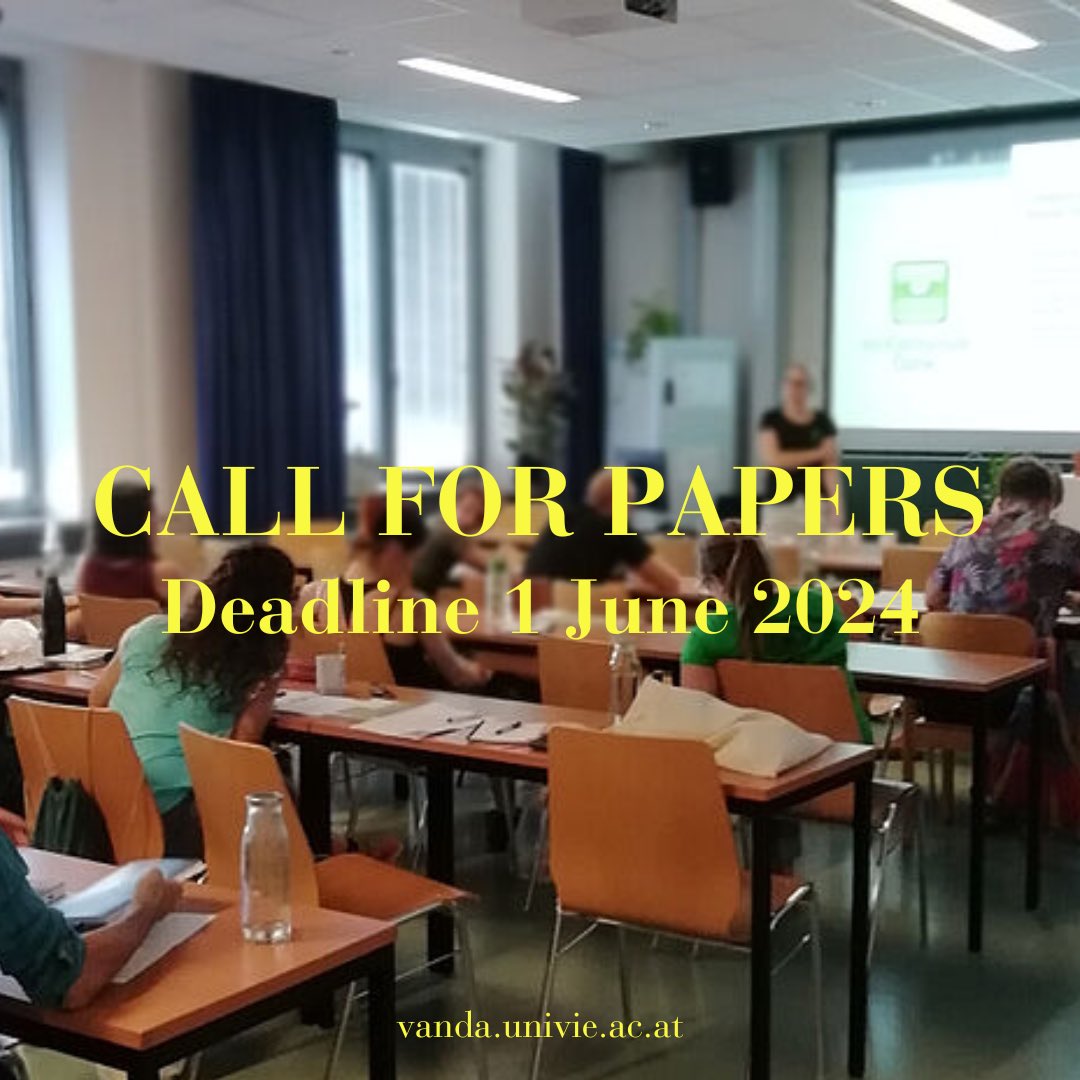 CALL FOR PAPERS
We are excited to announce the Call for Papers (deadline June 1st) for the 4th Vienna Anthropology Days. We look forward to your submission!

For more information and submission to one of our workshops please visit our website: vanda.univie.ac.at/call-for-paper…