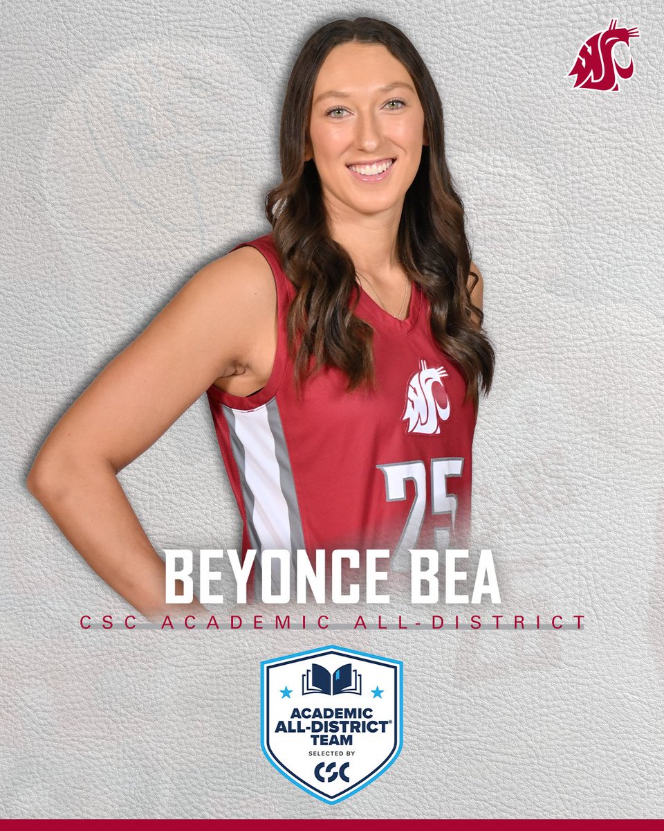 Beyonce Bea Named CSC Academic All-District 📰 | bit.ly/43IAIvP #GoCougs | #CougsVsEverybody