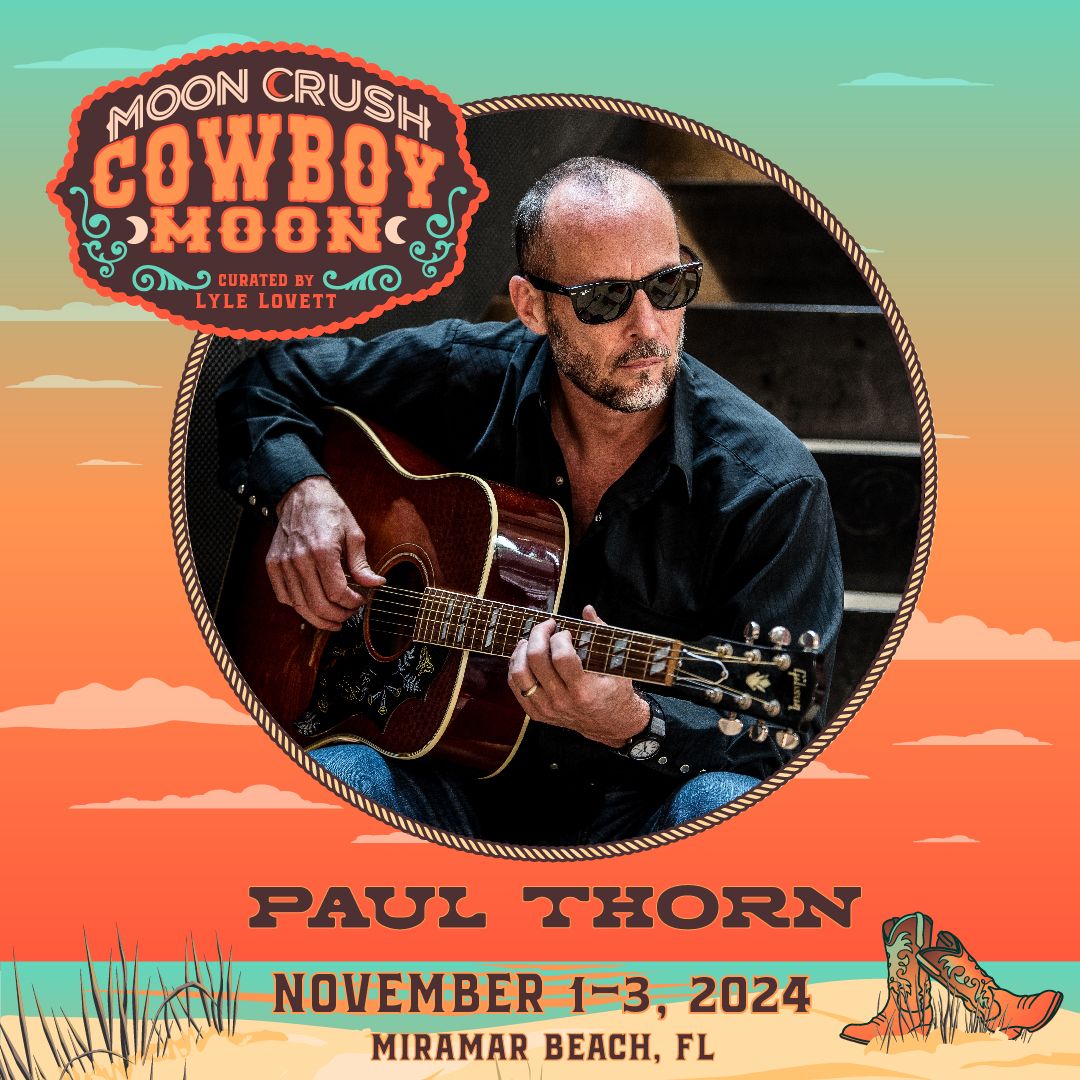 Moon Crush 'Cowboy Moon' is ON SALE NOW! Join me, Lyle Lovett, Jason Isbell, Little Feat, Molly Tuttle, The Mavericks, Hayes Carll, & Nikki Lane for an unforgettable music vacation Nov 1-3, 2024 in Miramar Beach, FL! Visit buff.ly/4aFP2HF to reserve your Music Vacation!