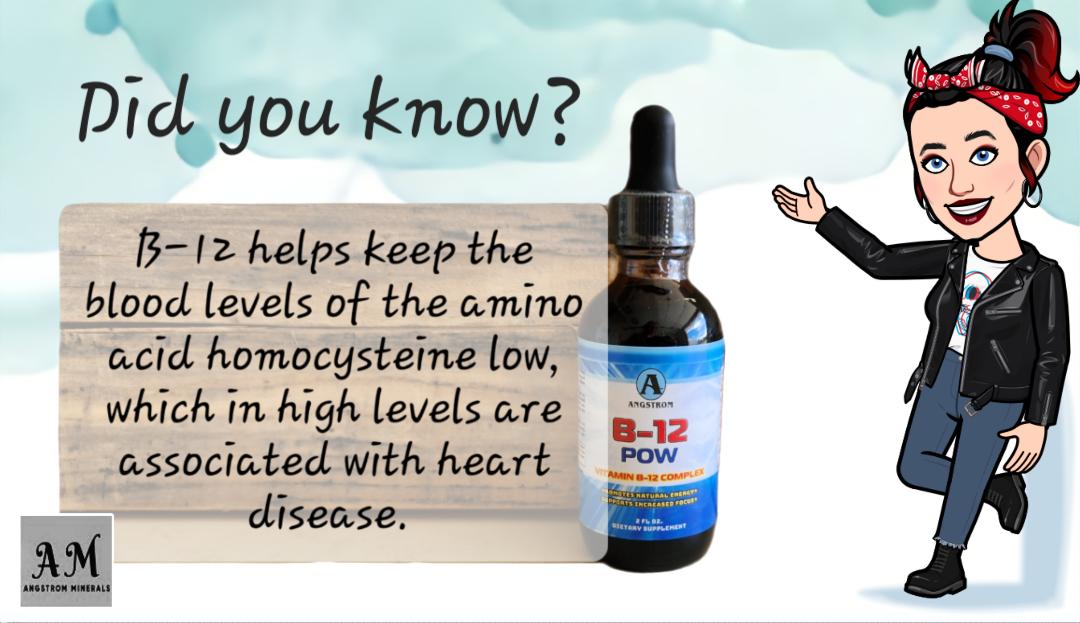 #DidYouKnow #funfacts #angstromminerals #supplementsthatwork #b12 #aminoacids #homocysteine #heartdisease
angstrom-minerals.com