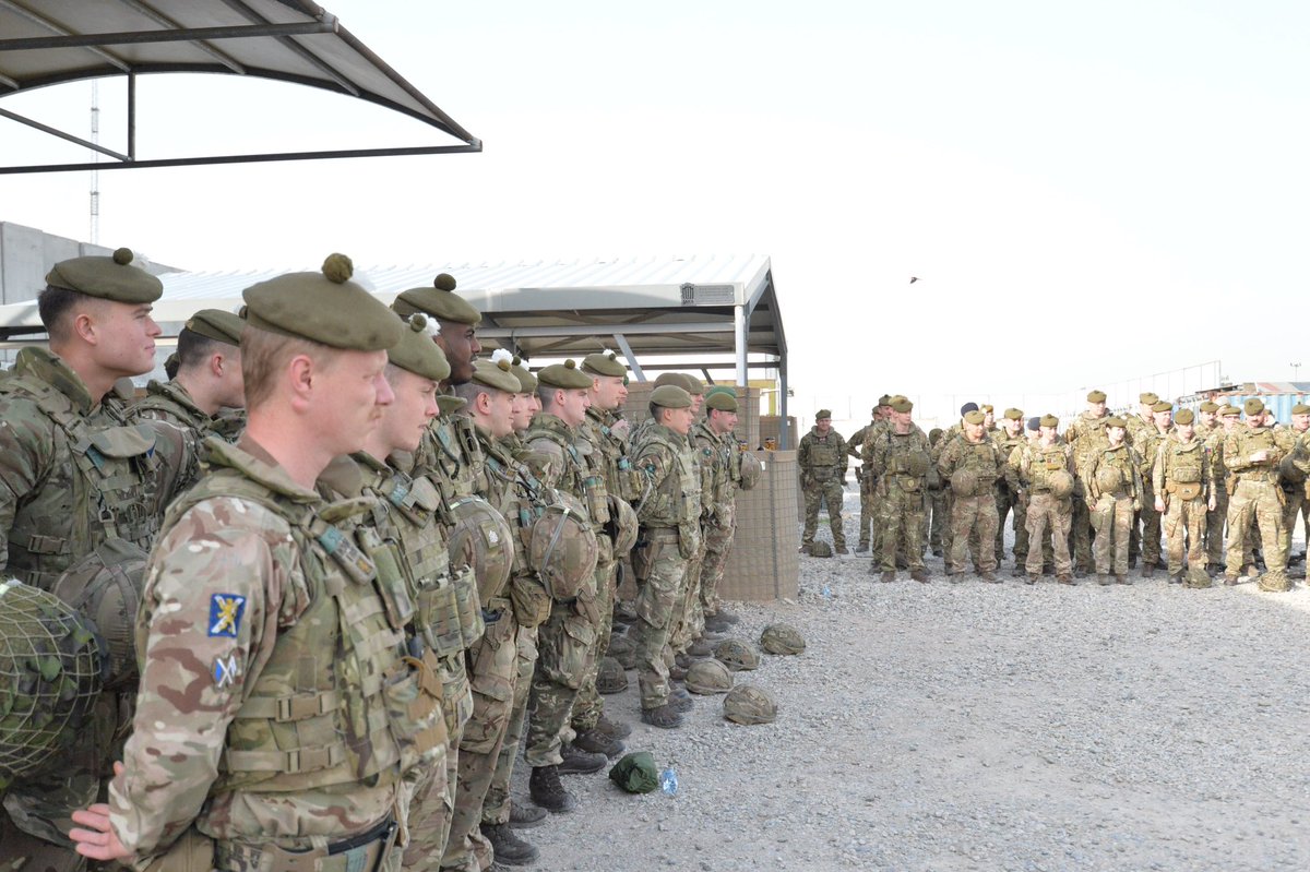 Our #Jocks are deployed all over the world, including the Middle East. The Battalion has taken over as the UKMC on Op SHADER in #Iraq from @RYORKS_REGT. In a small, but fitting ceremony, our flag was raised. #JockStrong #Scotland @The_Black_Rats @The_SCOTS