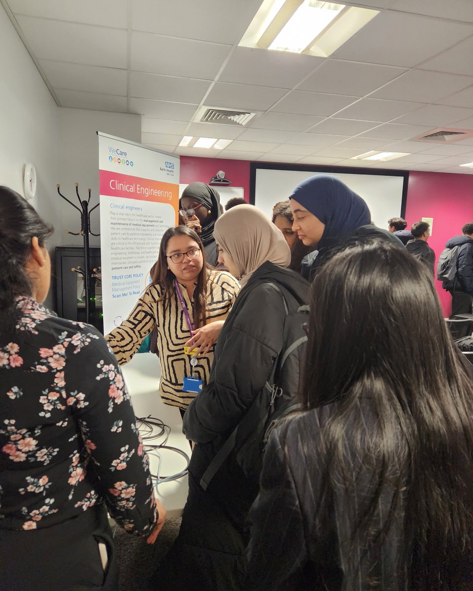 A student said, 'The visit to the @RoyalLondonHosp allowed me to listen to speakers from radiology technologists and medical engineers to scientists. It has helped me realise the scope of careers in the NHS. #NHSCareers #CareersTalks #MedicalCareers #HealthcareIndustry
