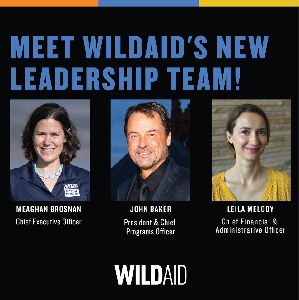 Exciting news: WildAid has a new leadership team! Learn more about this dynamic team and register for a special #EarthDay conversation on April 22 at 12pm PST/3pm EST with Meaghan, John, and Leila: wildaid.org/meet-wildaids-…