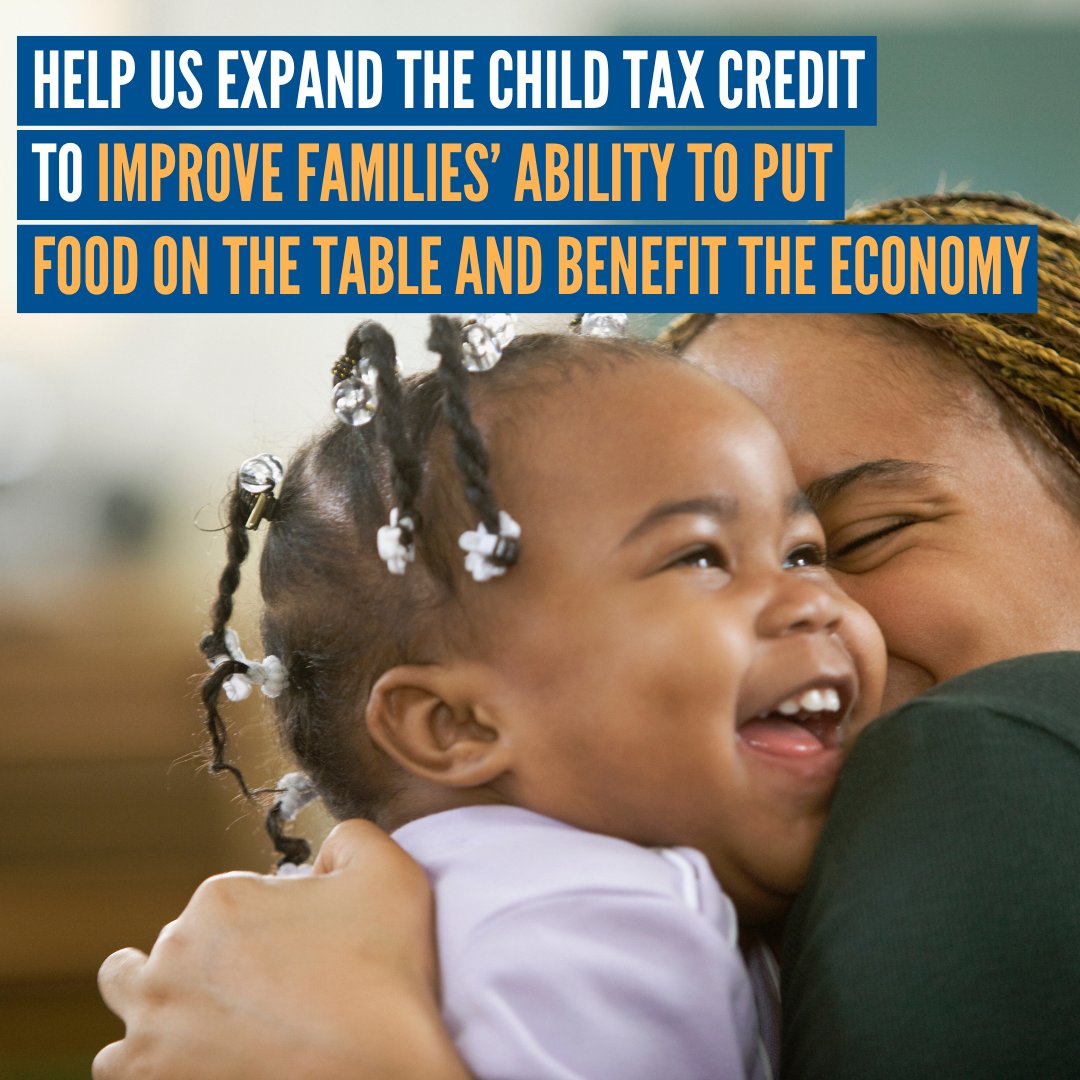Help us expand the Child Tax Credit (#CTC)! Under the bill, the CTC amount will be lifted to $1,800 in tax year 2023, $1,900 in tax year 2024, and $2,000 in tax year 2025, and begin adjusting for inflation in 2024. Visit okt.to/NVTCD8 to email your representatives!