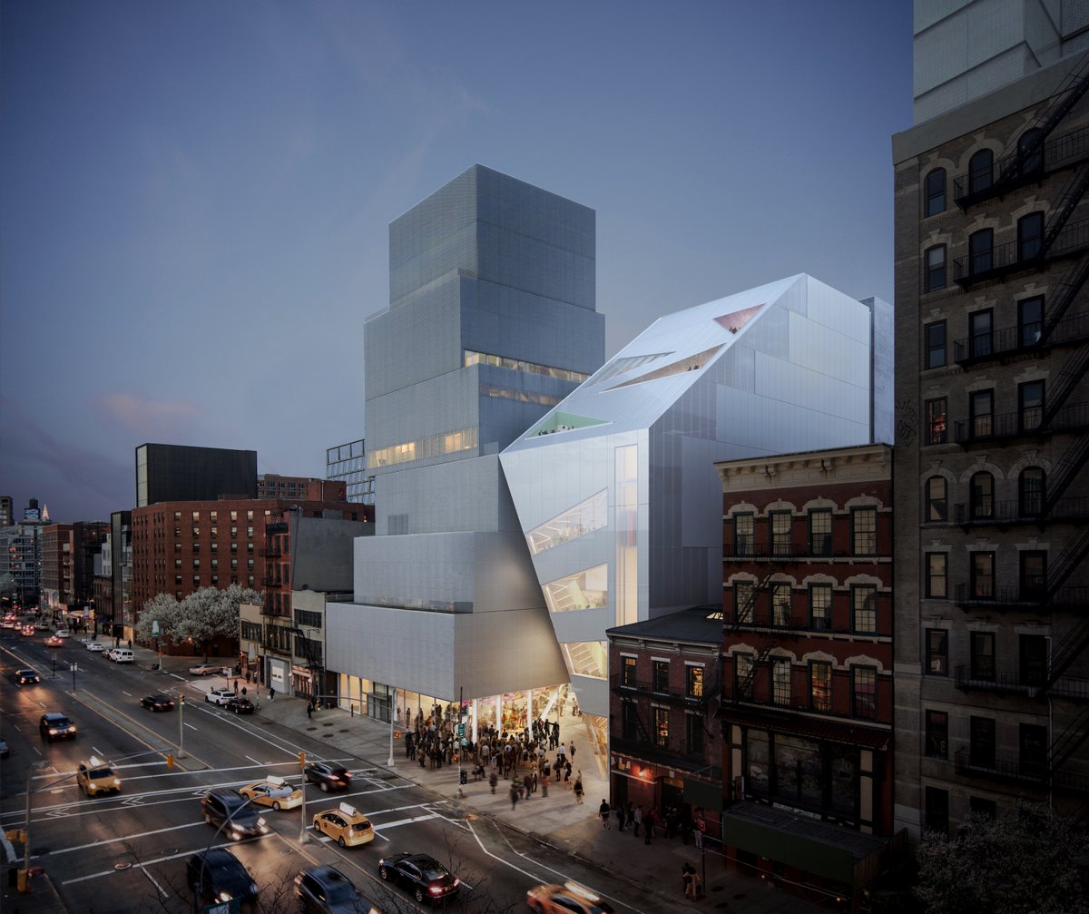 NY ❤️ Art! Thank you @SenSchumer & @SenGillibrand for securing $1M in federal funds to support our ongoing expansion project! Our 7-story, 60,000-sq.-ft. addition will double exhibition space, create new venues for artist residencies & establish a permanent home for @NEWINC