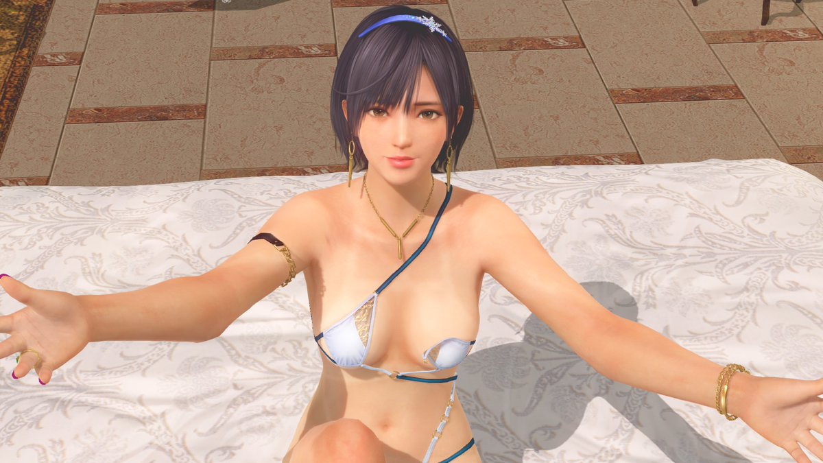 EN3Yyx5qQaEScQh's tweet photo. #DOAXVV #なぎさ　
おねえちゃああああん！！悲しいよー、ぼくを慰めてよーーー😭

なぎさ「おいで、私のわんこ……😊」 https://t.co/QhFHImID44