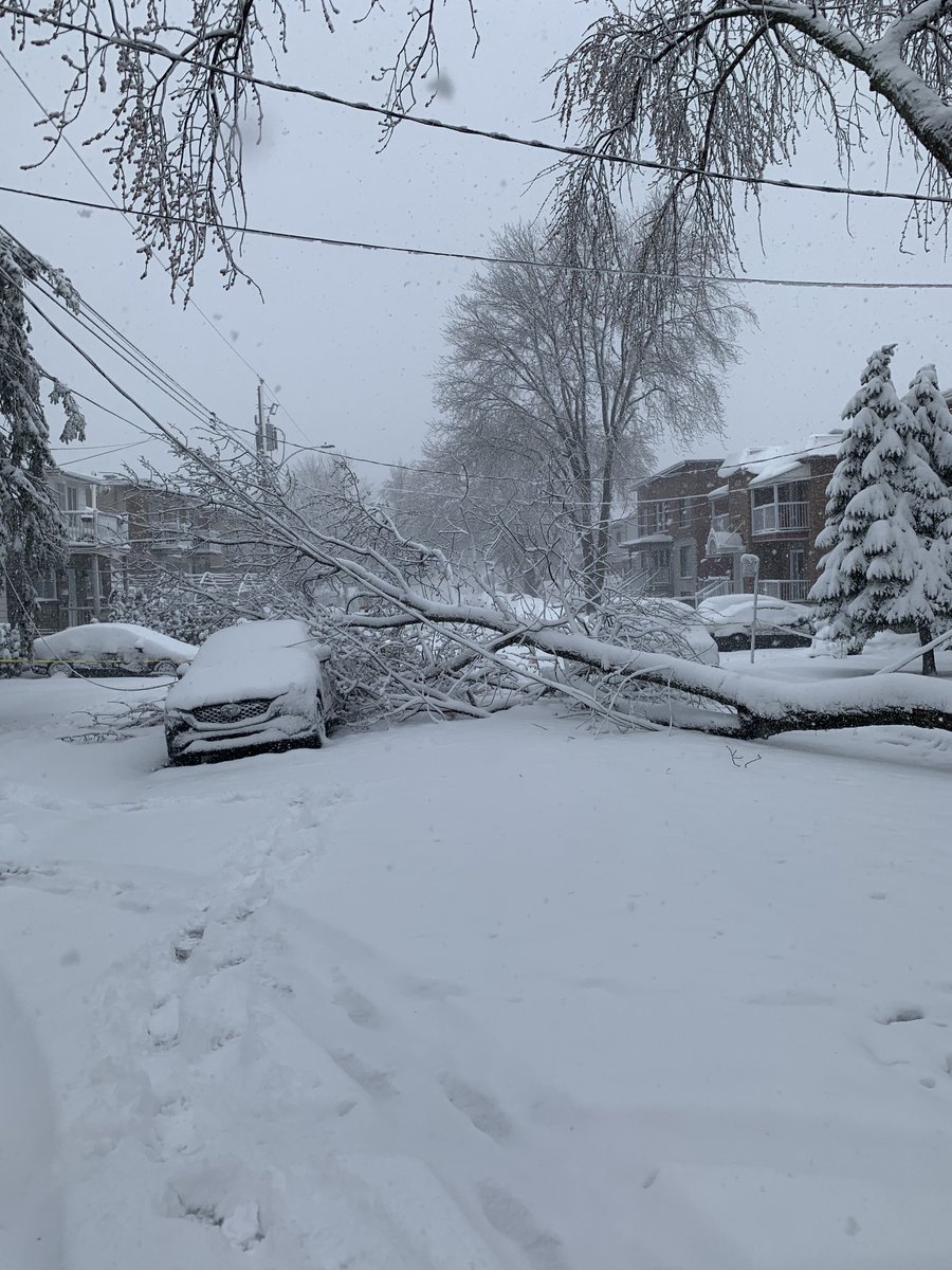 We are confident that the majority of customers currently without power will have it restored by the end of the day. Some work will still be carried on Friday. The storm is not over and is moving across the province, so there could be new outages during the day.

We are counting