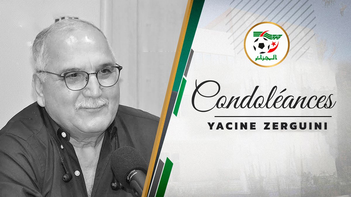 Un ami de longue date avec lequel nous faisions le tour de table du football Algérien. C'est une bibliothèque qui s'en va en ce mois sacré. Repose en Paix cher Ami.   

Algérie : Le Docteur Yacine Zerguini n’est plus shoot-africa.com/algerie-le-doc…