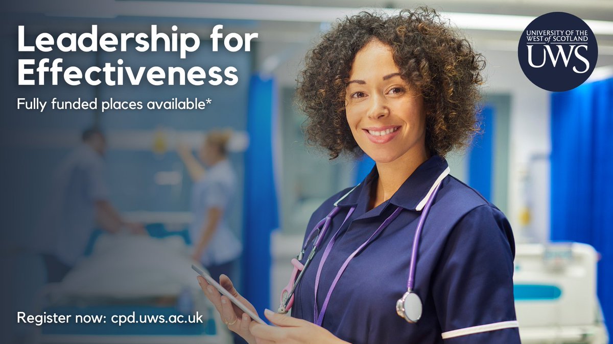 Our Leadership for Effectiveness short course explores the current challenges facing those delivering integrated care within the evolving health and social care context. Fully funded places are available! Apply now: bit.ly/LFE-fund #HealthCPD #SocialCare #NHSCareers