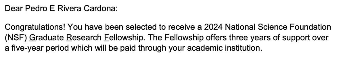 pedro_phys's tweet image. I'm excited to announce that I was awarded the @NSF Graduate Research Fellowship! I am beyond grateful for the opportunity, and I thank my advisors and the physics department at the @UofIllinois for their support and help. @PhysicsIllinois