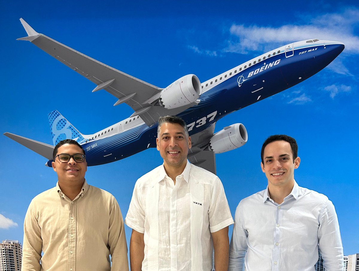 En colaboración con @Boeing nos encontramos en la fase final de preparación académica de los dos 1ros pilotos cadetes dominicanos, quienes tuvieron la oportunidad de obtener los conocimientos y prácticas que les permitirá insertarse en la aviación como primeros oficiales.