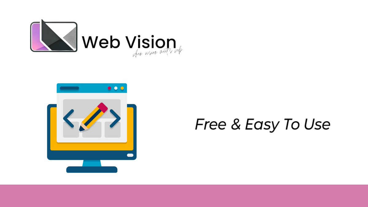 NickGerald34253's tweet image. 🌟 Transform your online presence with Web Vision! 💻 Free, intuitive, and packed with features to make your website shine. Don&apos;t settle – unleash your creativity today! 
t.ly/BWxaM

#WebVision #WebsiteBuilder&quot;