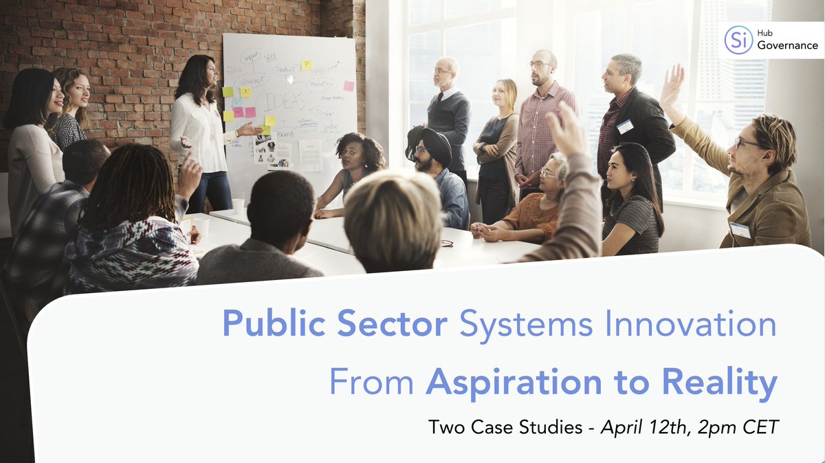 Coming up soon, this event from Si Governance Hub. Get inspired, learn interactively, and gain practical insights with this deep dive into how systems innovation works in practice when working in and with government departments. RSVP open here: tinyurl.com/2ceeelm7