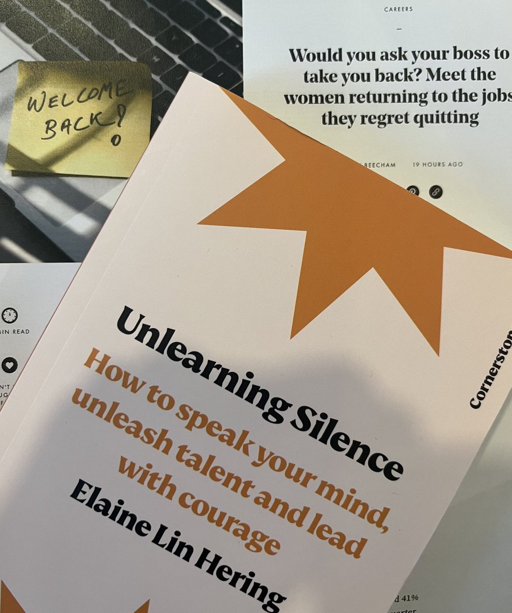 Great piece @StylistMagazine on what to do when the grass isn’t greener. Should you ever ask for your old job back? Studies show that a high percentage of employees have ‘boomeranged’. @elainelinhering offers advice on how to speak up ~ #UnlearningSilence 
stylist.co.uk/life/careers/r…