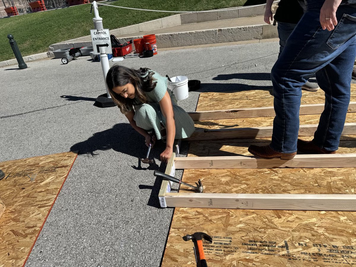 Had a great time building homes at the Texas Capitol with Habitat for Humanity!

Now more than ever, we need accessible and affordable housing options across our state and city.

Together, we can build an Austin that works for everyone.