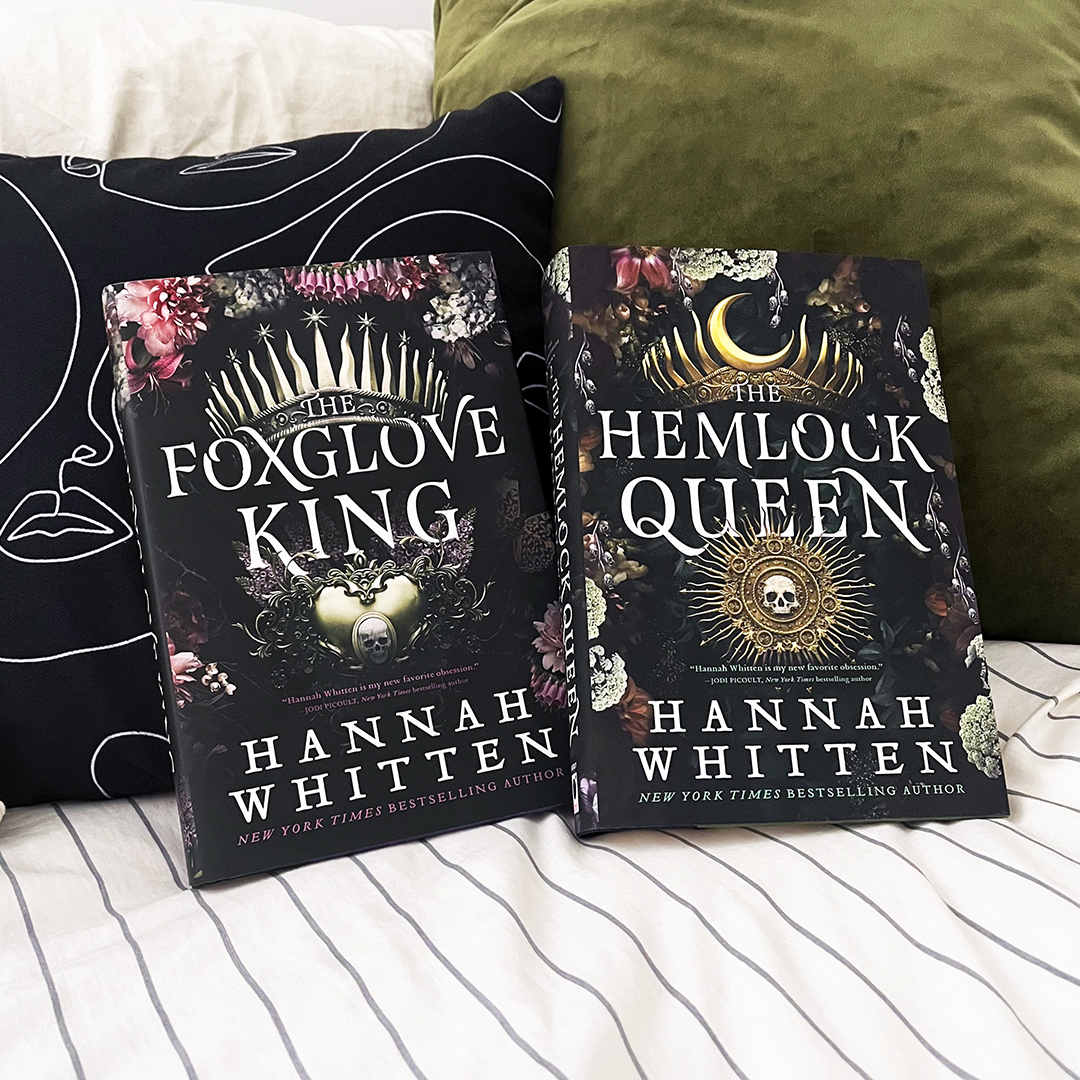 Catch up on the latest and lush romantic epic fantasy series from the author of For the Wolf! Follow a young necromancer as she plunges into the glittering and dangerous world of the Sainted King’s royal court. THE HEMLOCK QUEEN by @hwhittenwrites is available next week!