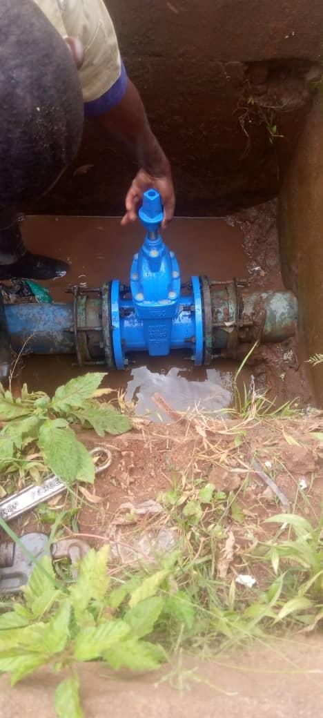 #NwscUpdates Emergency works on a fixture supplying Ndejje Raheem, Kibutika, and the surrounding areas have been concluded and water supply restored. We appreciate your patience and understanding during this downtime. #waterman @NWSCMD