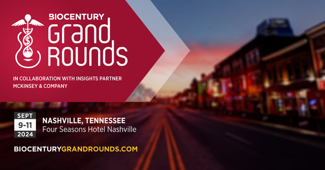 BioCentury's tweet image. Announcing Grand Rounds: BioCentury’s inaugural R&amp;amp;D conference exploring the next wave of #biotech breakthroughs and the people driving them. Registration now open: bit.ly/3J1xeLd

#researchdevelopment #drugdiscovery #GrandRounds #VentureCapital #academia #biotechnology