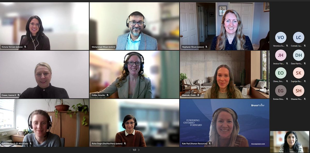 Thank you all for joining our #Equalby30 webinar! Your insights were inspiring.
Special thanks to <a href="/NRCan/">Natural Resources</a> &amp; <a href="/electricityHR/">Electricity Human Resources Canada</a> for organizing the webinars, and to <a href="/WiRE_Canada/">Women in Renewable Energy</a> for sharing their invaluable experiences. 

#GenderEquality #Energy #EqualityinEnergy <a href="/CEMSecretariat/">Clean Energy Ministerial (CEM)</a>