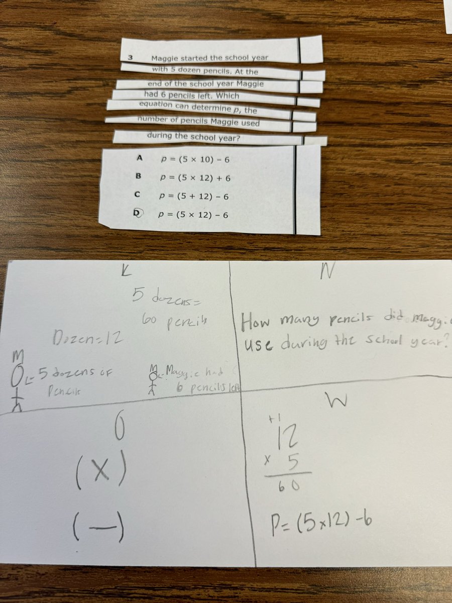 Student led small group STAAR REVIEW! Putting together scrambled word problems and dissecting them to understand what’s going on and what’s being asked! 🫶🏾 #RidingtheWavetoSTAARSuccess 🌊🌸