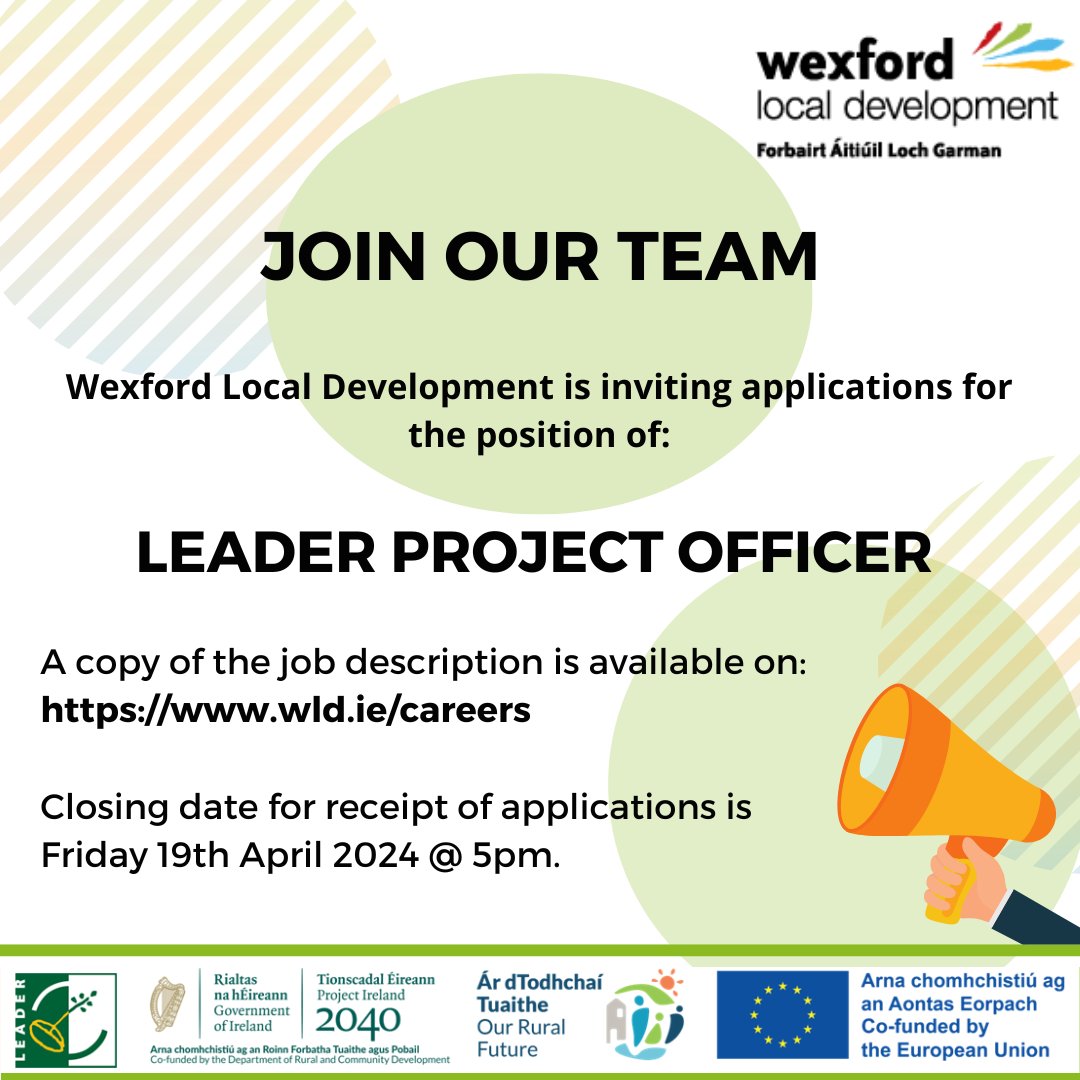 Wexford Local Development (@WexfordLocalDev) on Twitter photo 2024-04-04 16:25:54