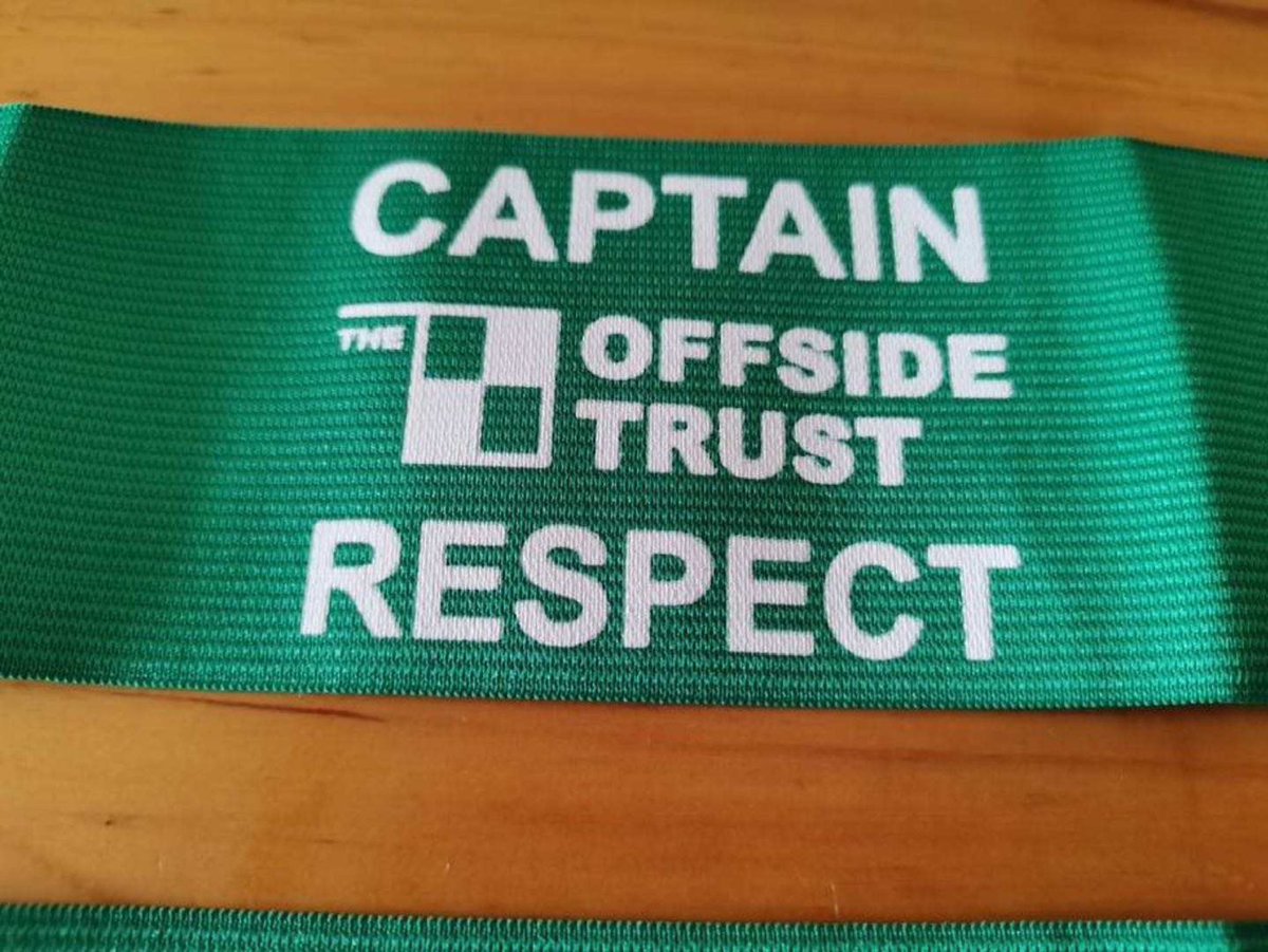 Good luck to both @MWFC_ and @norton_athletic in tonight’s @AnglianCom Cyril ballan cup final @theFDCNorfolk hope all supporters of both sides pop and see us at our stand on tonight. We will fe giving both sides @OffsideTrust captains armbands to wear which we hope they will