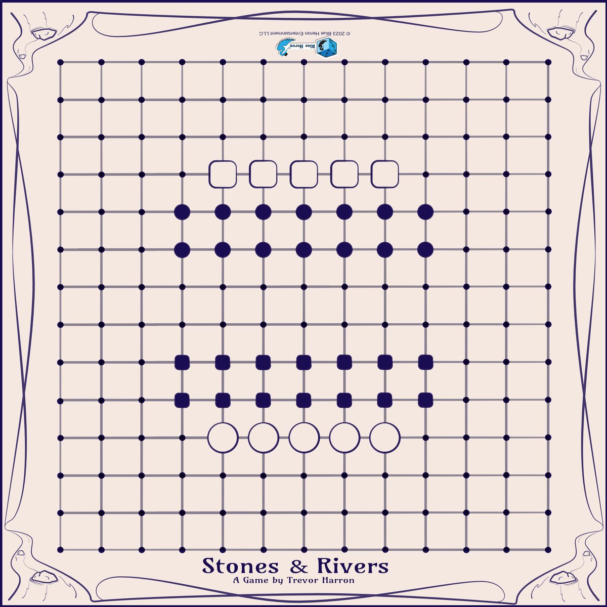 Some new board art for Stones and Rivers :)