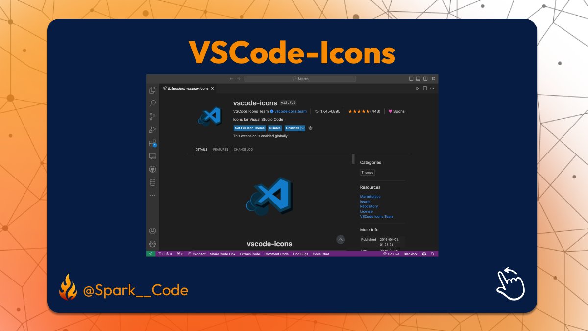 Spark__Code's tweet image. #vscode extensions you didn't know that can be really handy!
#Part 6

#SparkCode #tech #SoftwareDevelopment #WebsiteDevelopment #mobiledevelopmentcompany #SoftwareEngineering #DreamsComeTrue #creativity #GraphicDesign #programming #development #exciting #inspiration