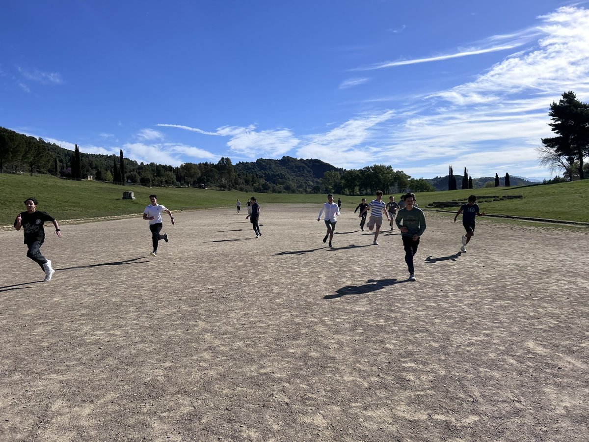 ClassicsMTS's tweet image. Running races at the original site of the Olympics 🏃🏁