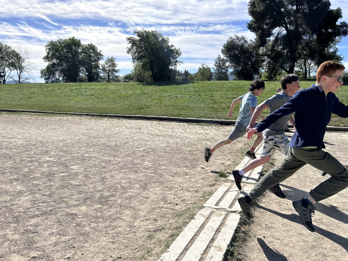 ClassicsMTS's tweet image. Running races at the original site of the Olympics 🏃🏁