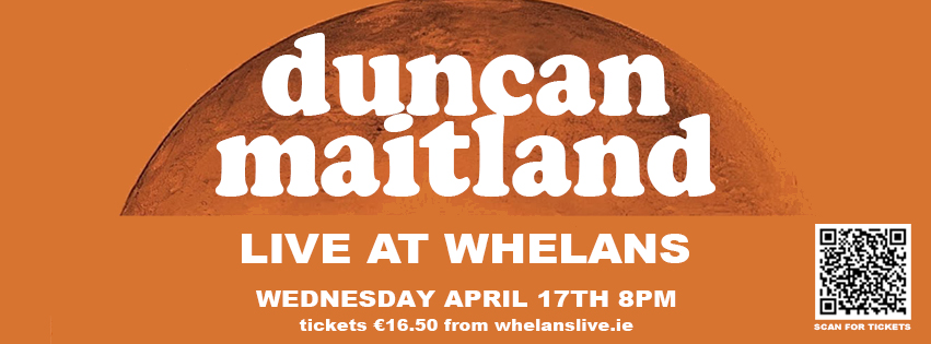 A little less than 2 weeks to go!! It's my first solo headline gig &amp; it's a full band show! I am very excited to be doing this &amp; I hope you can all come along... and if not, please share &amp; RT, it all helps!

Tickets out now &amp; available here:
whelanslive.com/ticket/duncan-…