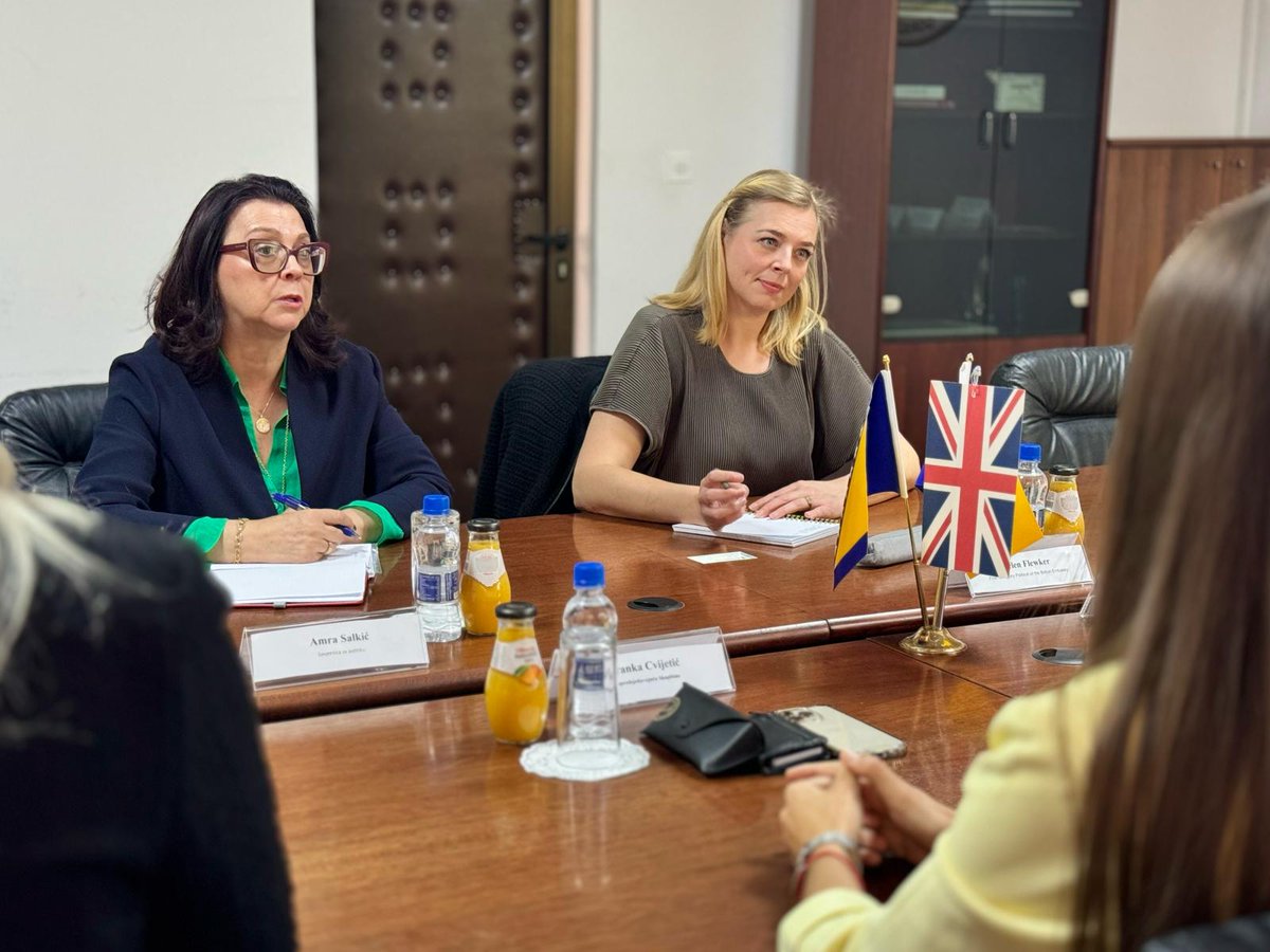 Naš politički tim danas je posjetio #Goražde, grad s posebnim značajom za mnoge Britance. Zahvaljujemo se na ugodnim susretima i razgovorima o načinima za unapređenje života građana Bosansko-podrinjskog kantona.