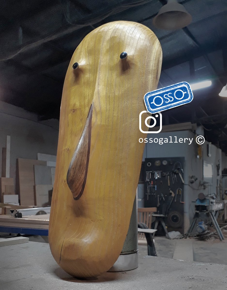 Anything made by Hand is almost alive 🦋
instagram.com/ossogallery
ED 1/1
It was 🔴 sold in 2021
#wooden #mask