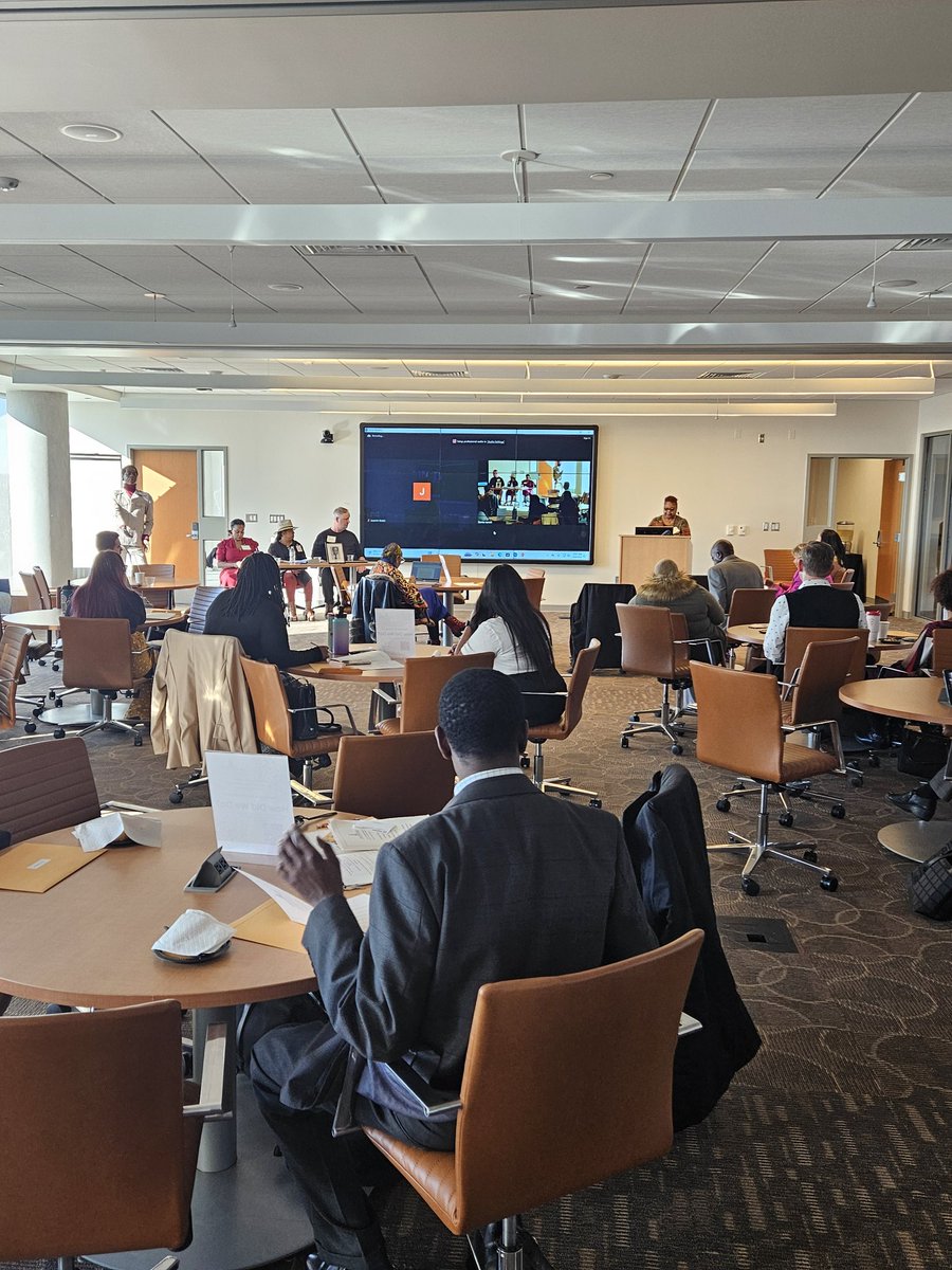Morgan_DeptENGL's tweet photo. What a momentous day for @MorganStateU and for our Department as we hosted The Inaugural Women, Gender, and Sexuality Studies Graduate Symposium! 
#JamesBaldwin #GenderStudies 
#MorganStateUniversity #HBCU https://t.co/brOeBrIYvg