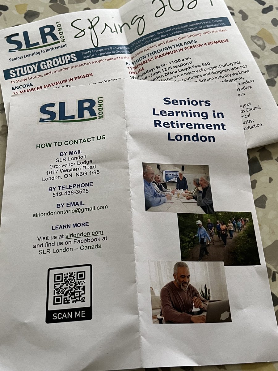 The Seniors Living in Retirement spring orientation at Grosvenor Lodge was very well attended this morning. Lots of programs, activities and events — more info at slrlondon.com