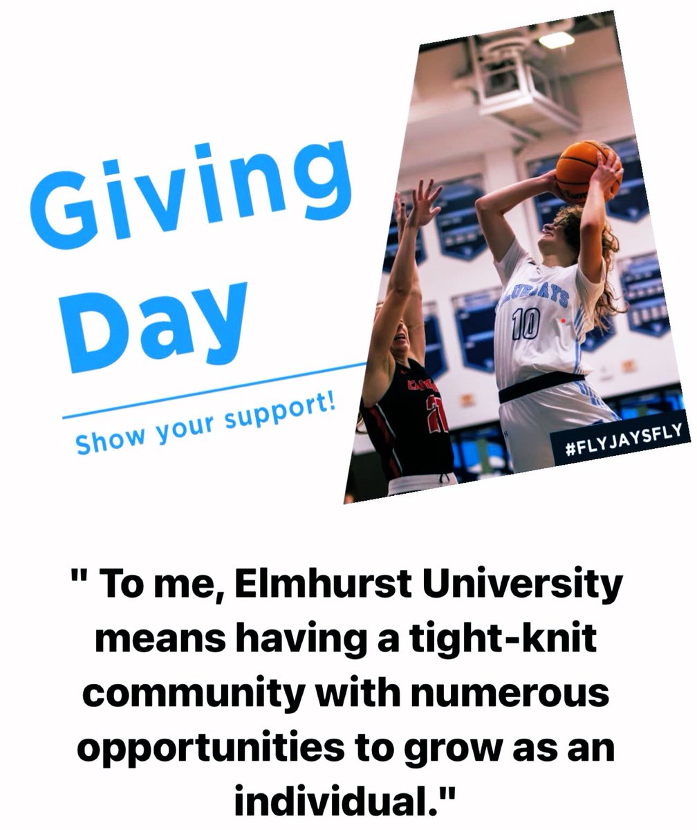 "To me, Elmhurst University means having a tight-knit community with numerous opportunities to grow as an individual." 
- Kristin Bukata, Freshman guard