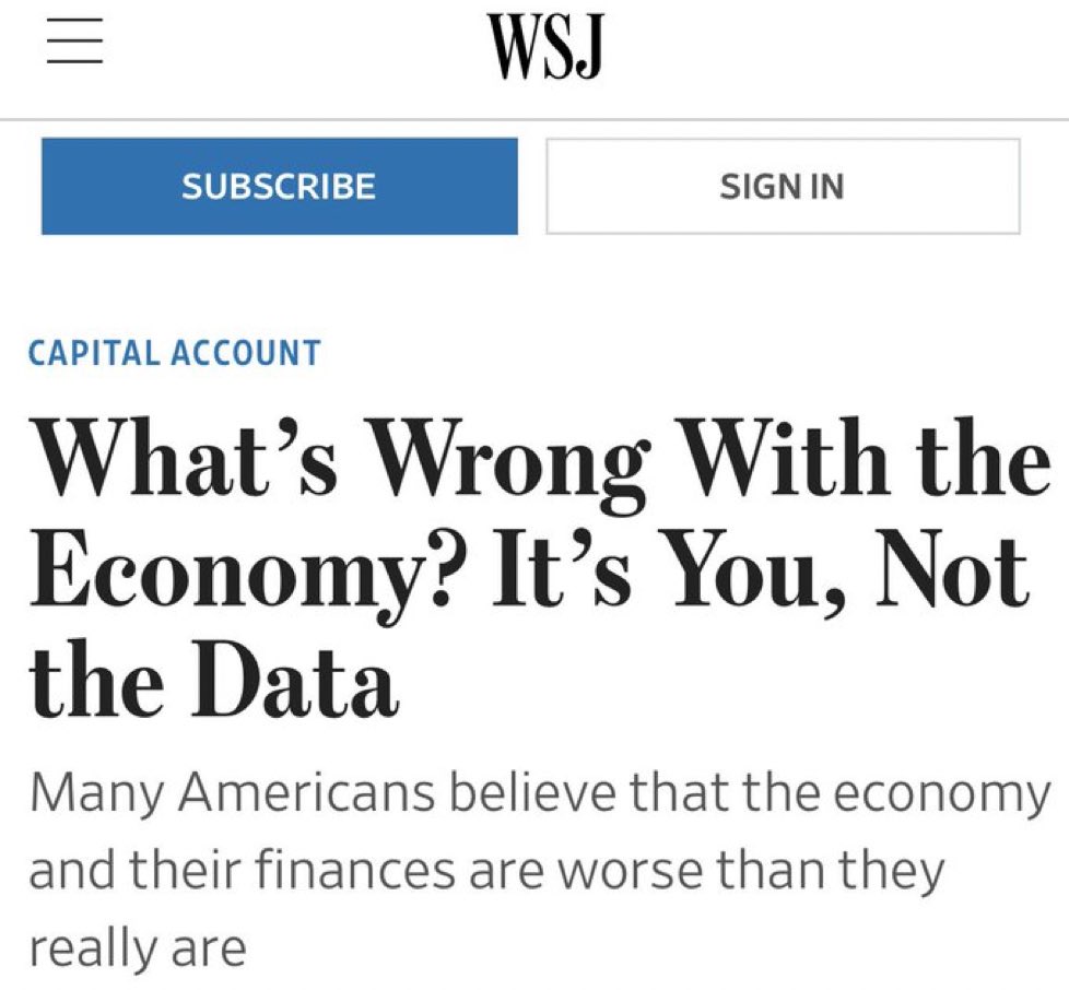 It’s not the economy… it’s you.

WSJ marketing for #Bitcoin