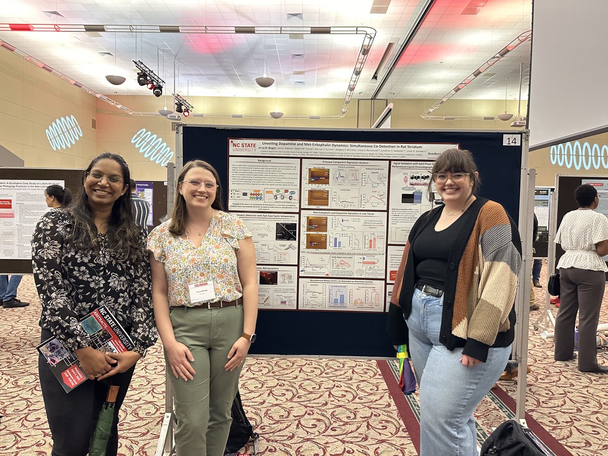 YASSS!! Jenna Berger brings home 3rd place and a SWEET plaque in the Physical and Mathematical Sciences category at the <a href="/NCState/">NC State University</a> Grad Student Research Symposium.  #teameffort, #winning,  #slayallday, <a href="/NCStateChem/">NC State Chemistry</a>  🐤