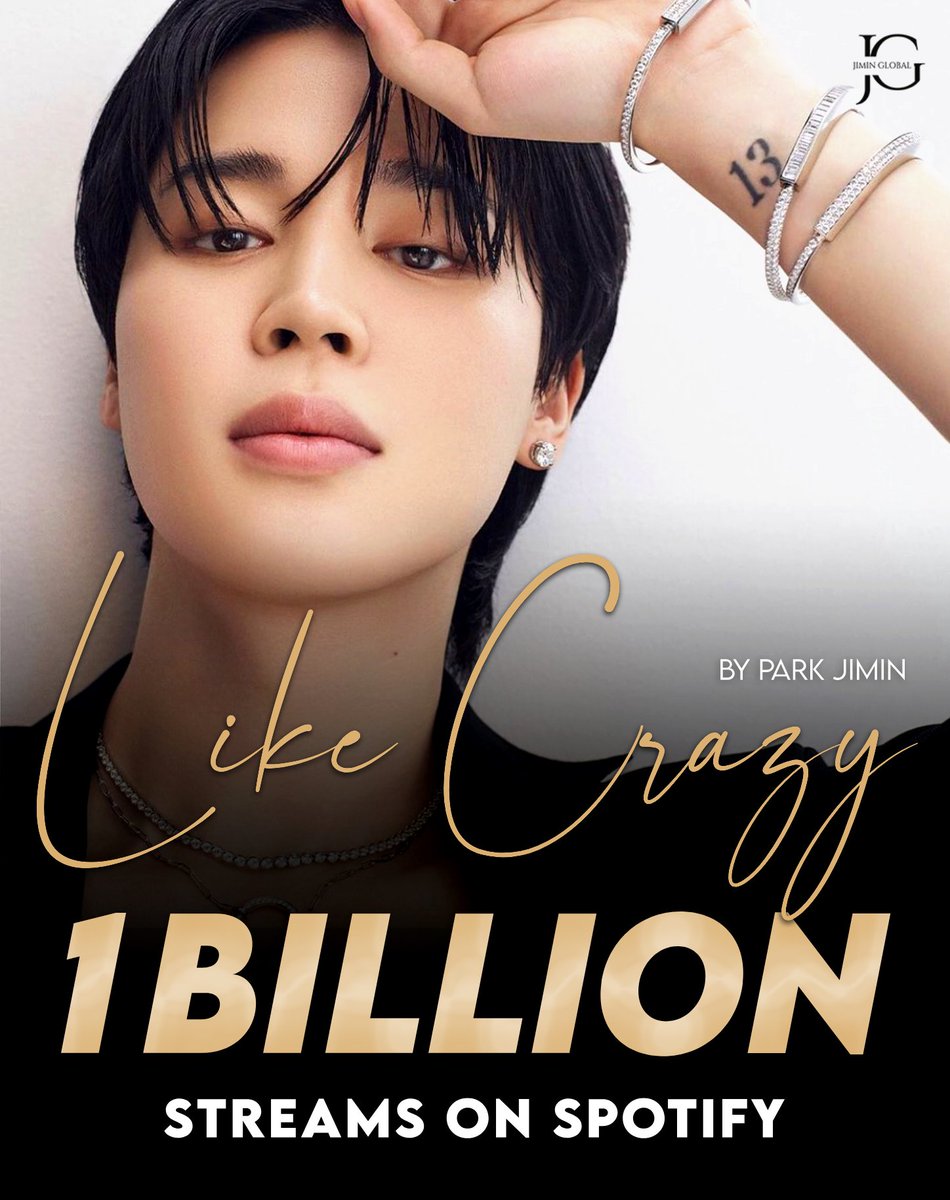 Pre-debut, Jimin often assured his dad: 'I will succeed no matter what.' Fast forward, Jimin continues to prove he, with his ever evolving artistry and the love of his supporters, will succeed. Congratulations, Jimin!🤗 Proud of you and your journey. #LikeCrazy1Billion LIKE…