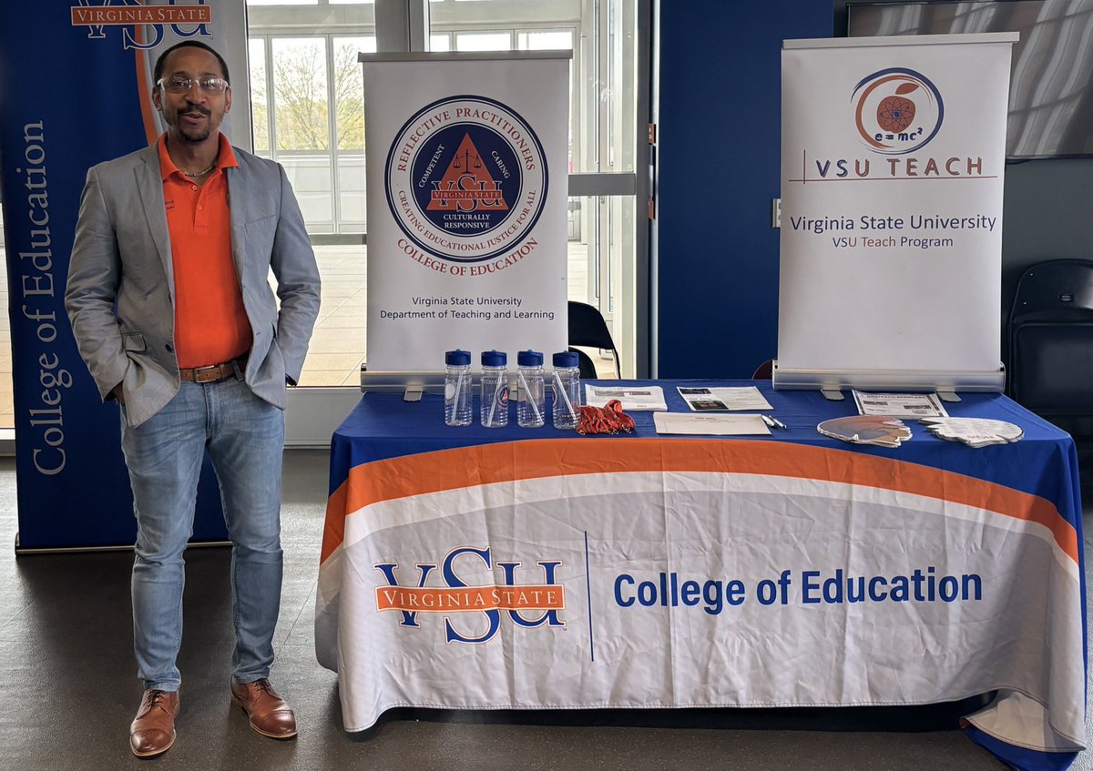 Virginia State University's College of Education tweet media