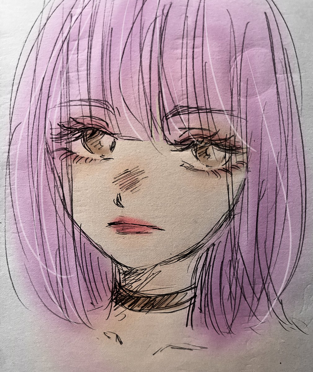 8eiZb's tweet photo. 💄 #イラスト https://t.co/WpkujAxg62