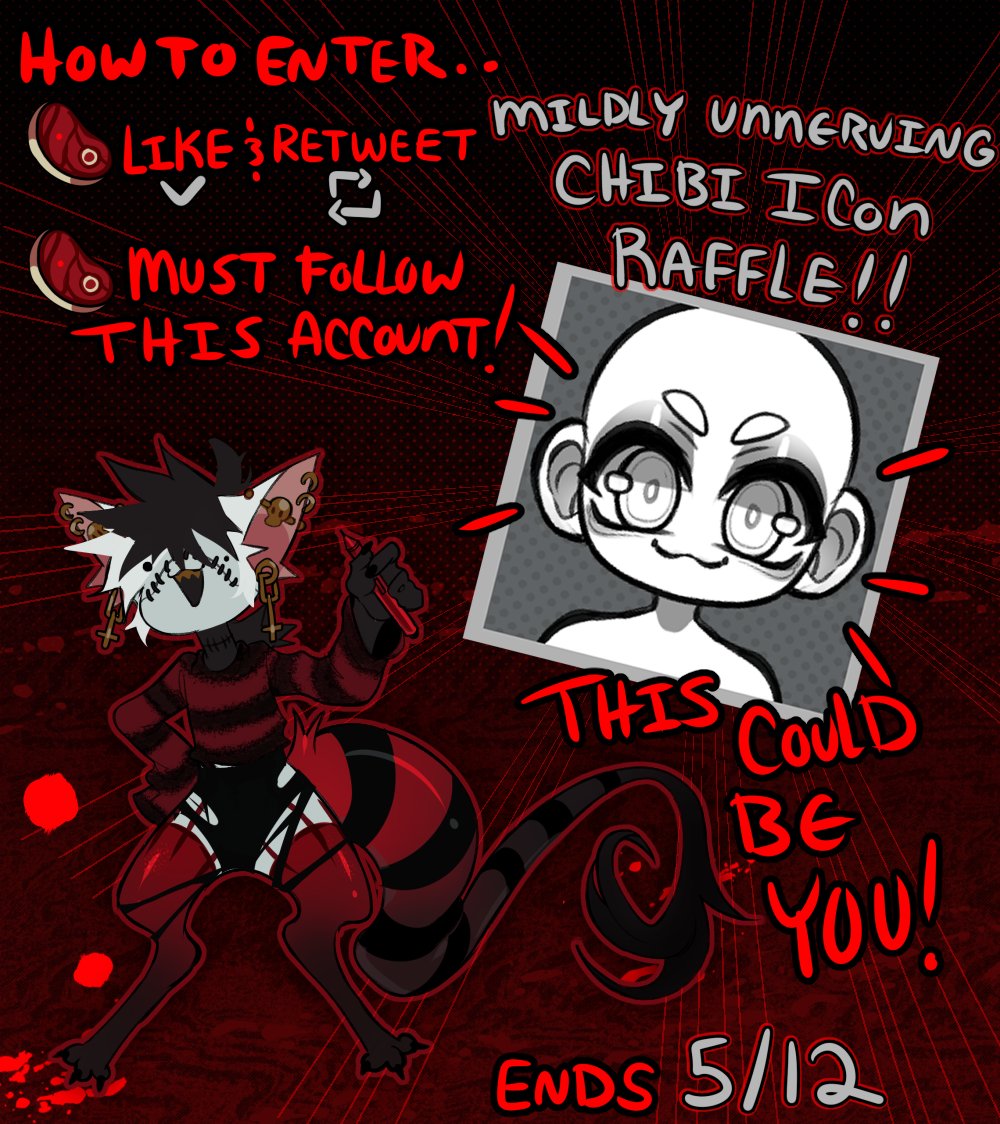 _Hirochuu's tweet image. ✨Chibi Icon Raffle!✨
🥩Must be a follower!
🥩Like &amp;amp; Retweet this post![do not QT]
🥩[Opt.] Comment your Ref below!!
[expression can be altered a bit!]
Ends May 12th!

#artraffle