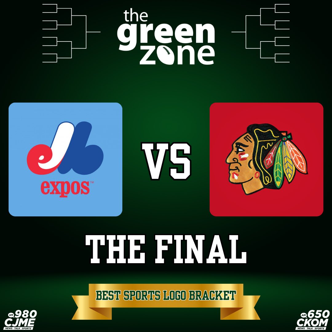 BEST SPORTS LOGO FINAL! Vote in the poll below for who will win the best sports logo of all time! #GreenZone